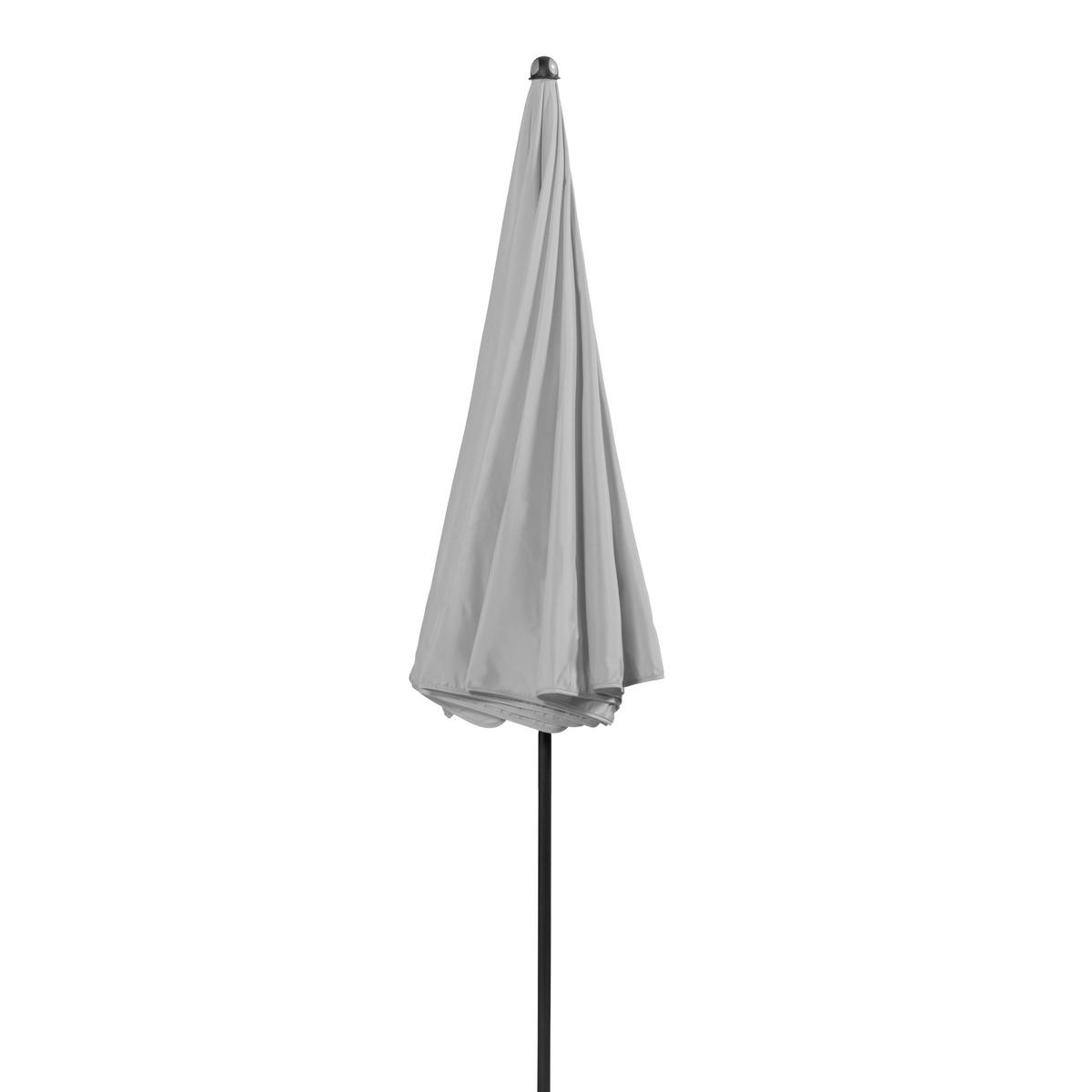 SONNENSCHIRM 200 cm   - Anthrazit/Hellgrau, Basics, Textil/Metall (200cm) - Doppler