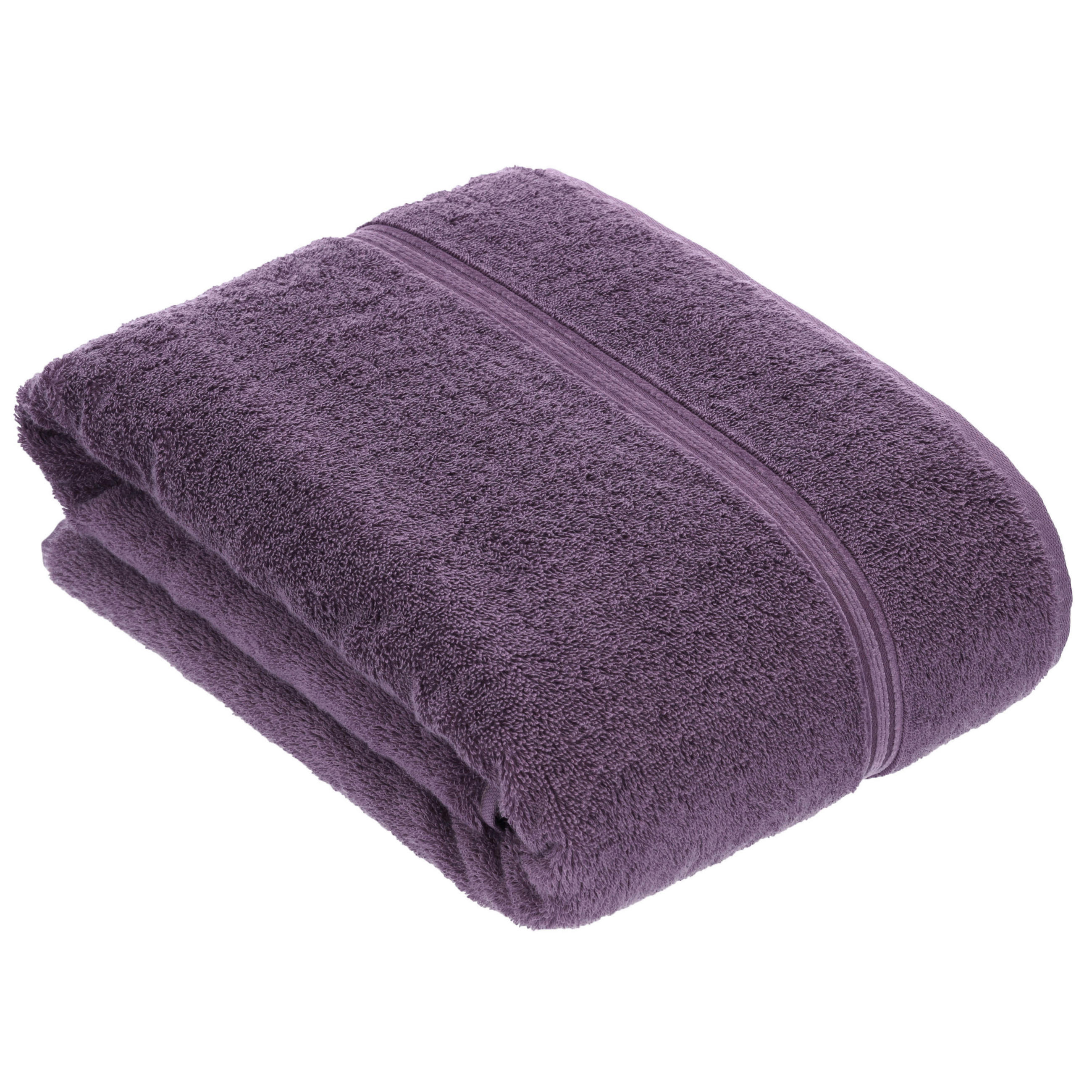 BADETUCH Belief Violett 100/150 cm  - Violett, Basics, Textil (100/150cm) - Vossen