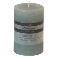 STUMPENKERZE 6,8/10 cm  - Grün, Basics (6,8/10cm) - Steinhart