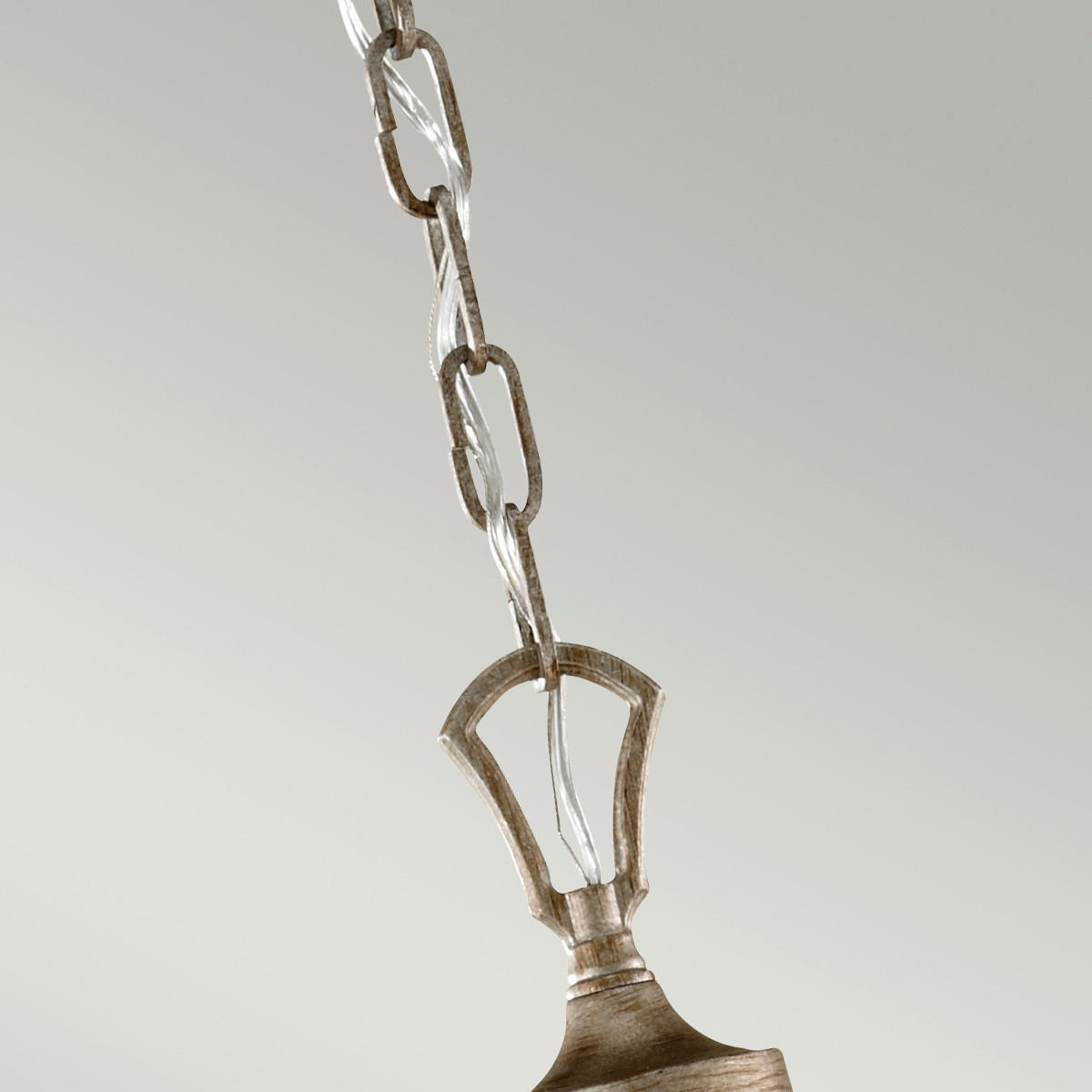 KRONLEUCHTER 48.3/66.3 cm    - Sandfarben/Silberfarben, Konventionell, Metall (48.3/66.3cm) - Elstead Lighting