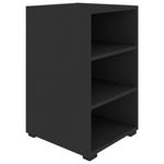 REGAL  46/67/40 cm Anthrazit  - Anthrazit/Schwarz, KONVENTIONELL, Holzwerkstoff/Kunststoff (46/67/40cm) - Hom`in