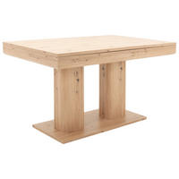 JEDILNA MIZA, hrast barve hrasta  - barve hrasta, Design, leseni material (140-220/80/90cm) - Xora