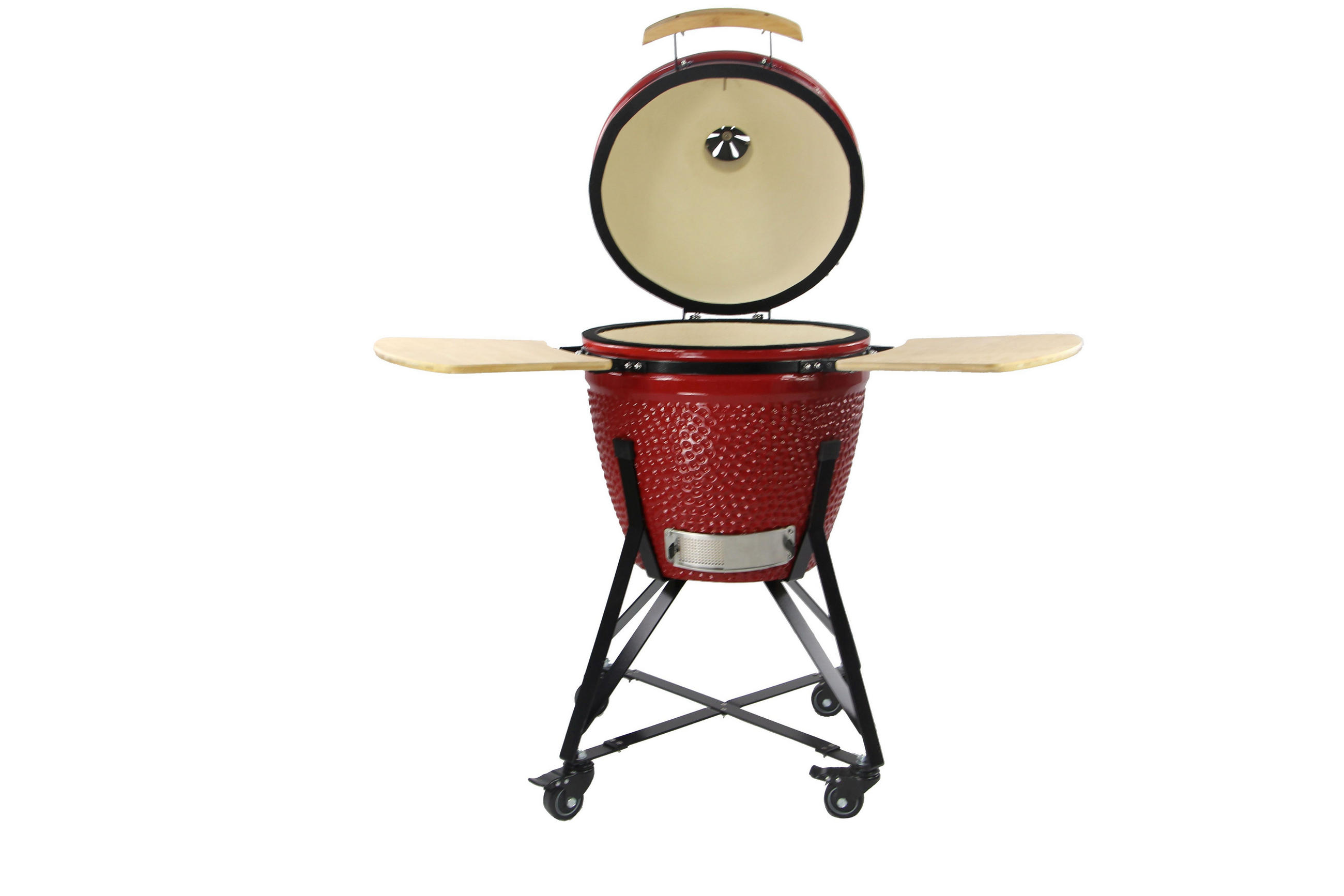 ŽAR NA OGLJE  KAMADO - rdeča, Basics, keramika (130/122/73cm) - Homeware Profession.