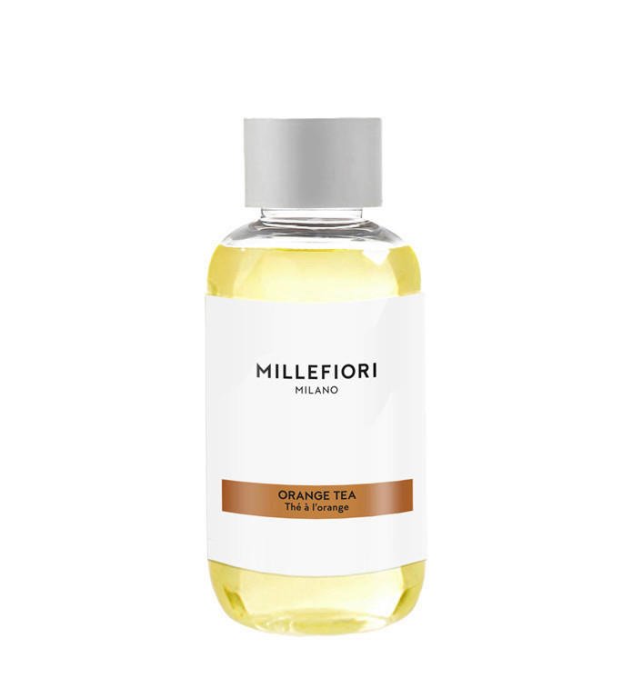 DIFFÚZOR  narancs  - átlátszó, Basics, műanyag/Üveg (4/10/4cm)