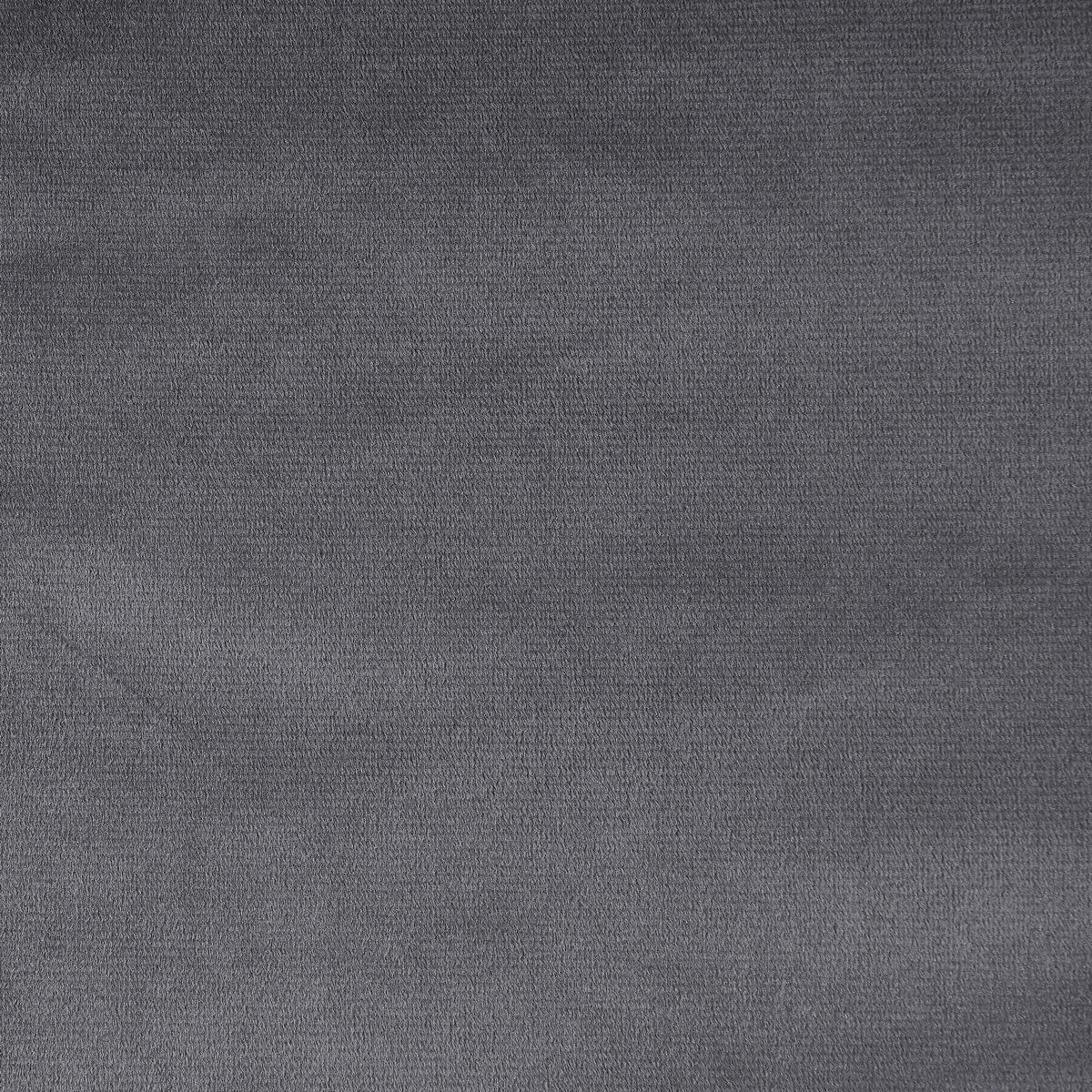 BARHOCKER Samt Grau, Schwarz Eisen  - Schwarz/Grau, Design, Textil/Metall (53/92-114/56,5cm) - Novel