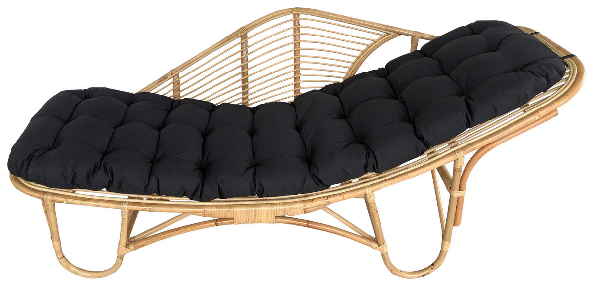 GARTEN-RELAXLIEGE 65/85/200 cm  - Naturfarben, Design, Holz (65/85/200cm) - Ambia Home