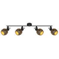 REFLEKTOR  Jodie   90/12/26 cm          - zlate barve/črna, Basics, kovina/steklo (90/12/26cm) - Globo