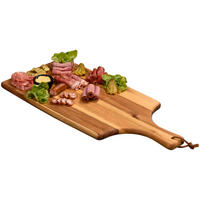 SCHNEIDEBRETT Holz Akazie  - Naturfarben, Basics, Holz (55/25/1,8cm) - Homeware Profession.