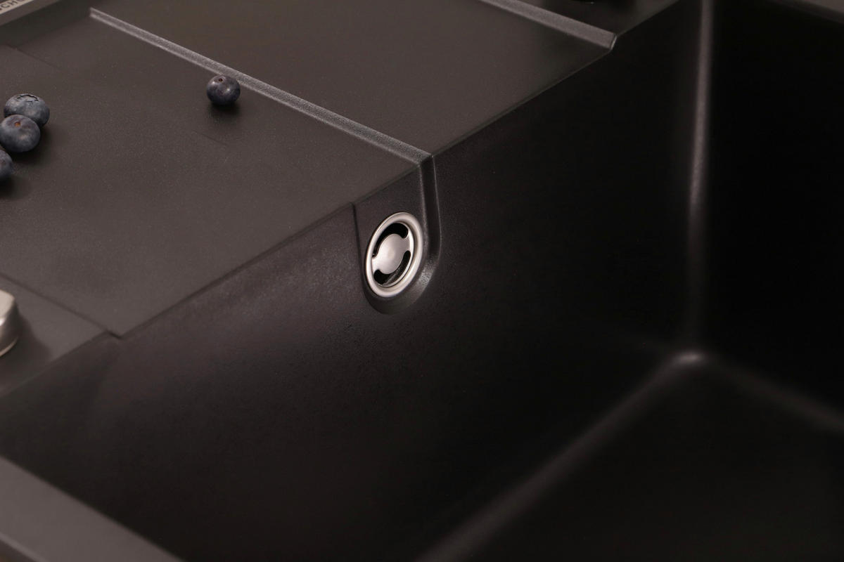 DISKHO 17501100650500500-81  - svart, Basics, sten (65/20/50cm) - Respekta