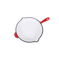 BRATPFANNE  - Rot, Basics, Metall (42,5/27/4,5cm) - Echtwerk