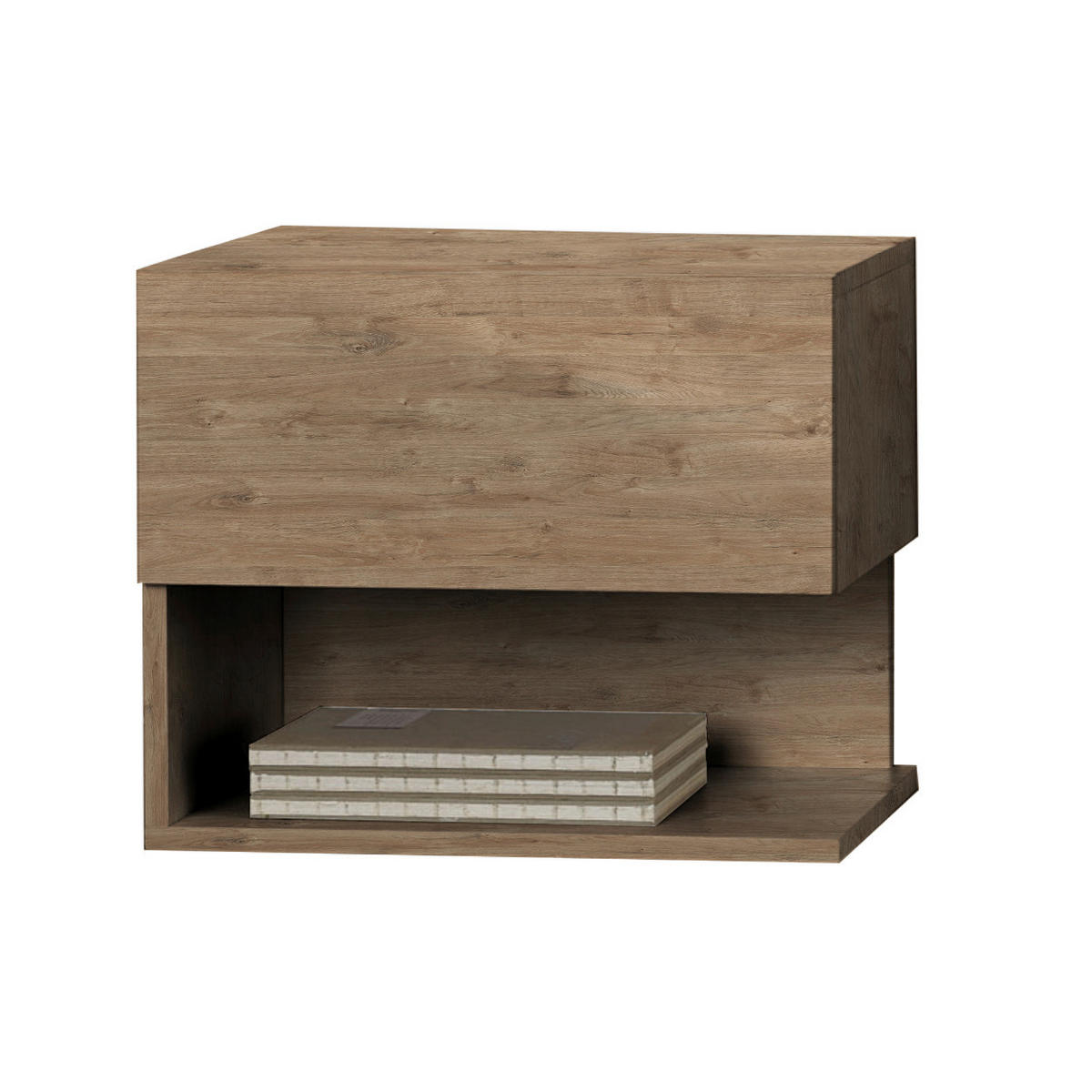 NACHTTISCH 44/37/40 cm  - Eichefarben, MODERN, Holzwerkstoff (44/37/40cm) - MID.YOU