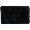 KOUPELNOVÁ PŘEDLOŽKA, 50/80 cm - černá, Basics, textil (50/80cm) - Boxxx