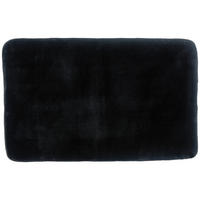 KOUPELNOVÁ PŘEDLOŽKA, 50/80 cm - černá, Basics, textil (50/80cm) - Boxxx