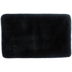 BADEMATTE Schwarz 50/80 cm  - Schwarz, Basics, Textil (50/80cm) - Boxxx