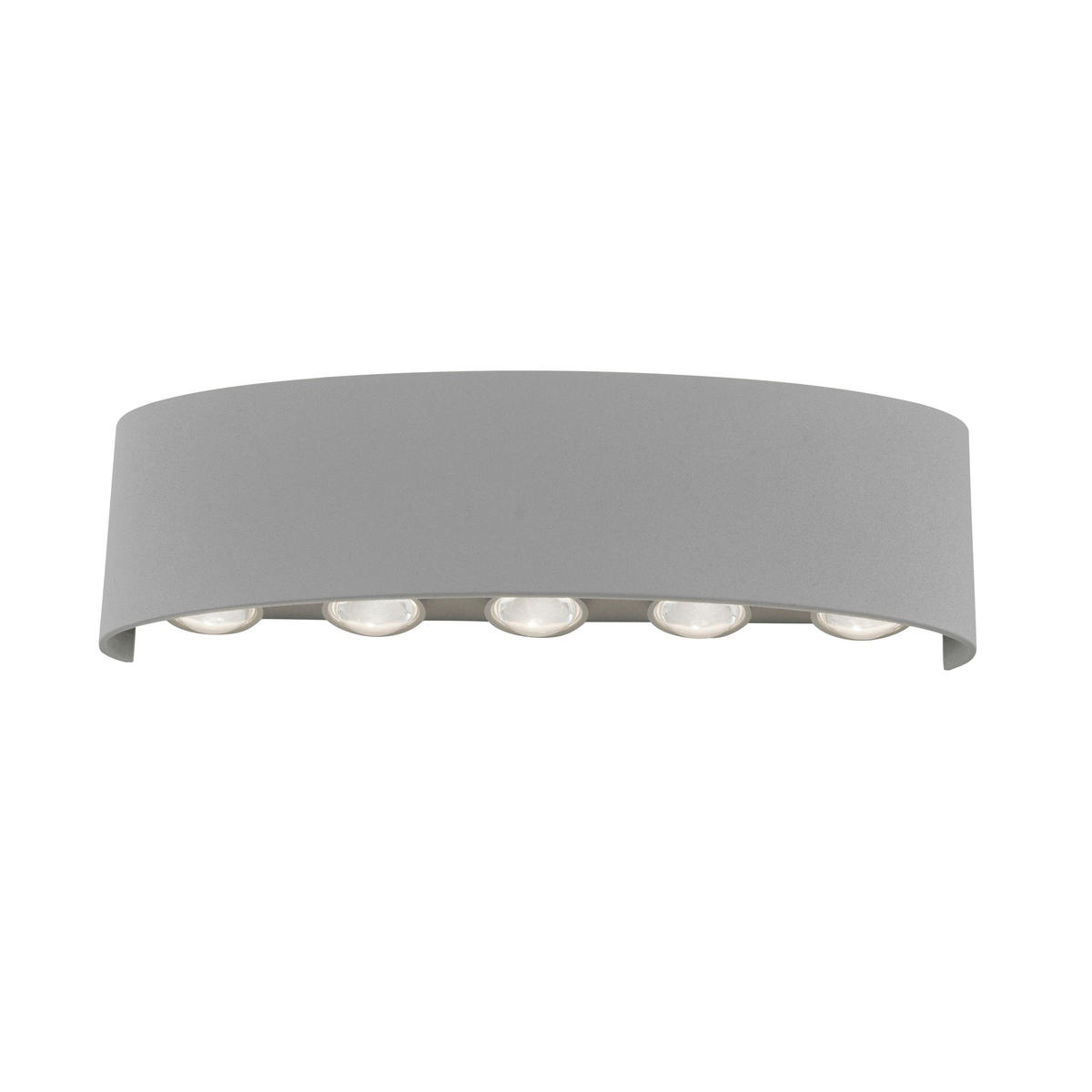 LED-WANDLEUCHTE Carlo 27/4,7/8 cm   - Silberfarben, Design, Metall (27/4,7/8cm) - Paul Neuhaus