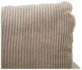 ECKSOFA Taupe Cord  - Taupe/Schwarz, KONVENTIONELL, Kunststoff/Textil (217/146cm) - Carryhome