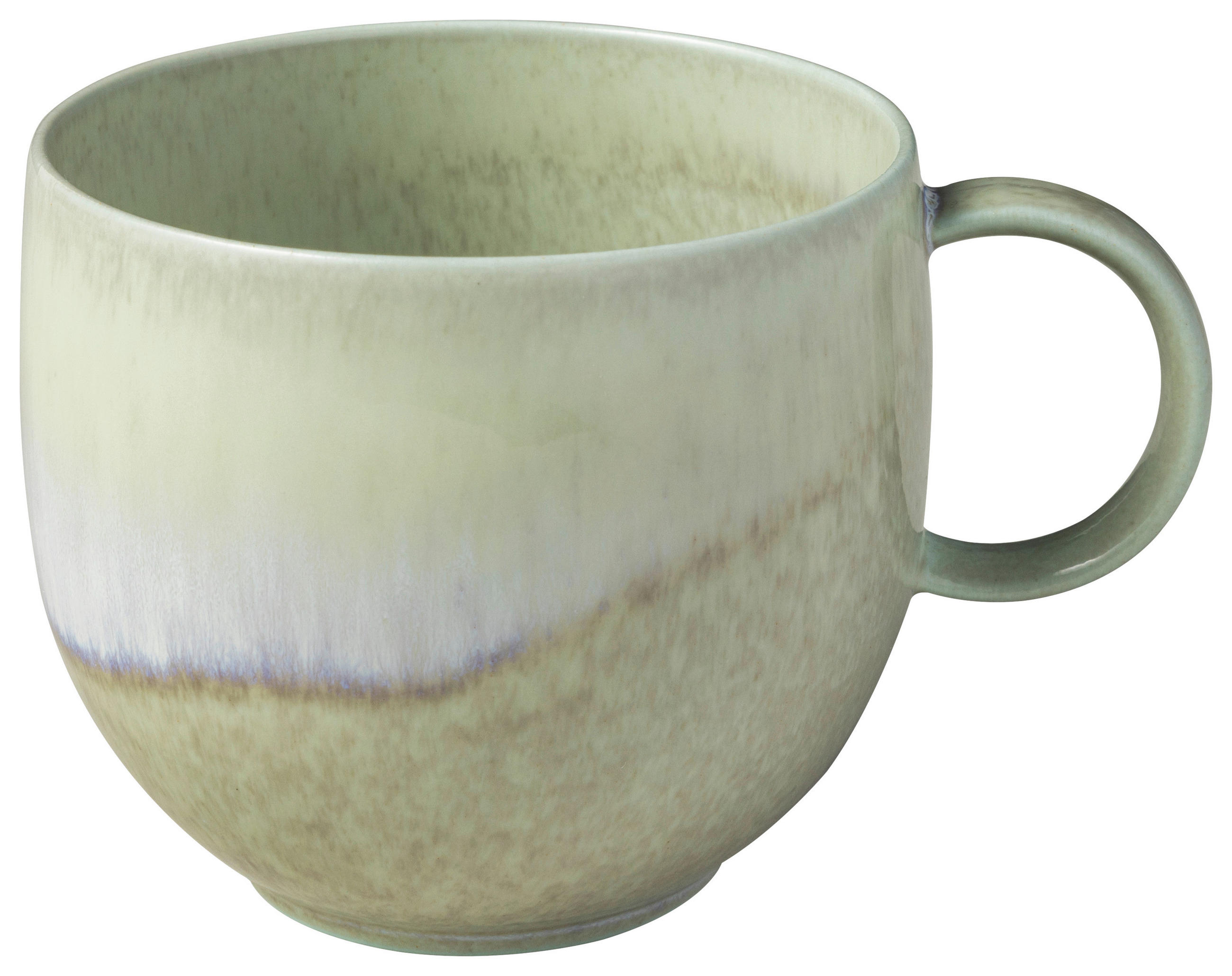 KAFFEEBECHER Perlemor Alga  290 ml   - Grün, Trend, Keramik (12,5/9,5/8,5cm) - like.Villeroy & Boch