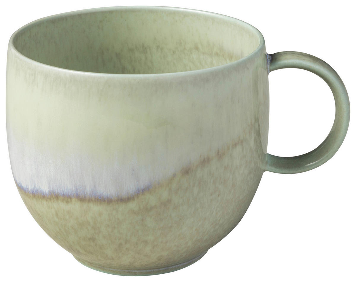 KAFFEEBECHER Perlemor Alga  290 ml   - Grün, Trend, Keramik (12,5/9,5/8,5cm) - like.Villeroy & Boch