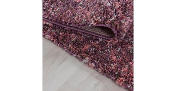 HOCHFLORTEPPICH 120/120 cm Enjoy  - Pink, KONVENTIONELL, Textil (120/120cm) - Novel