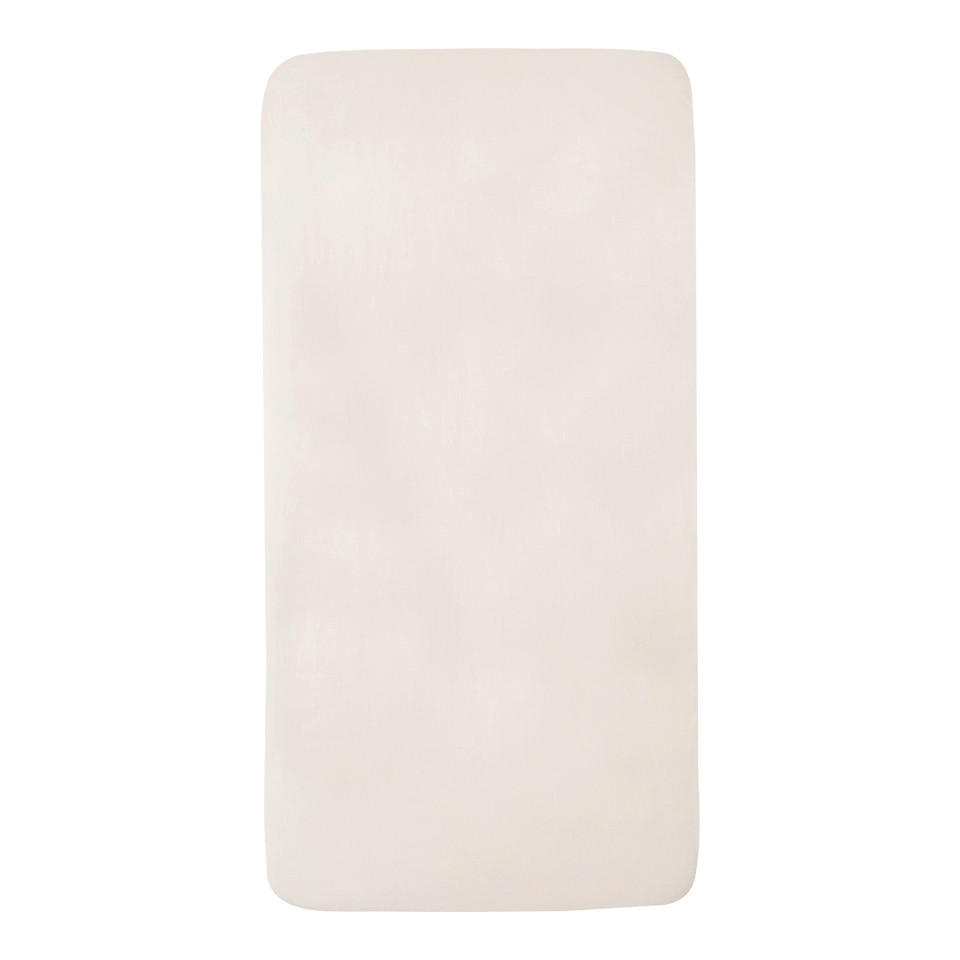 Witlof for Kids Kinderspannbetttuch Off White Beige 60x120 cm