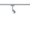 SCHIENENSYSTEM-STRAHLER 5,8/11/6,6 cm  - Chromfarben, Design, Metall (5,8/11/6,6cm) - Paulmann