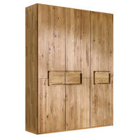 DREHTÜRENSCHRANK 152/223/62 cm,  in Eichefarben, 3-türig  - Eichefarben, MODERN, Holz (152/223/62cm) - MID.YOU