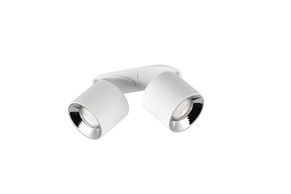 STRAHLER - Weiss, Basics, Metall (18/12,0/8,7cm) - Trio Leuchten