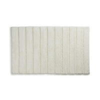 BADEMATTE Weiß  - Weiß, KONVENTIONELL, Textil (80/50/1,6cm) - Kela