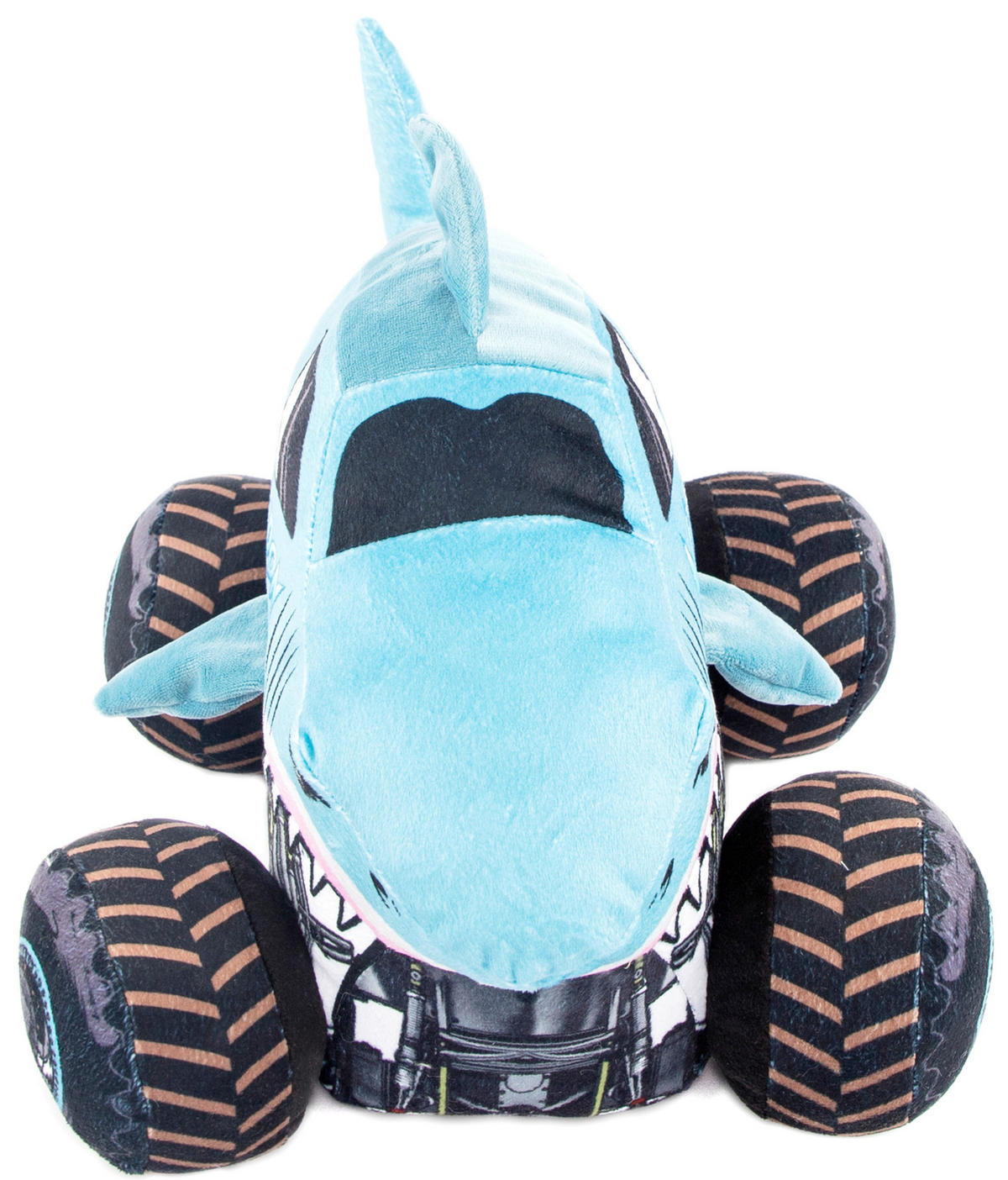 KINDERKISSEN MONSTER JAM 18/23 cm  - Blau, Basics, Textil (18/23cm)