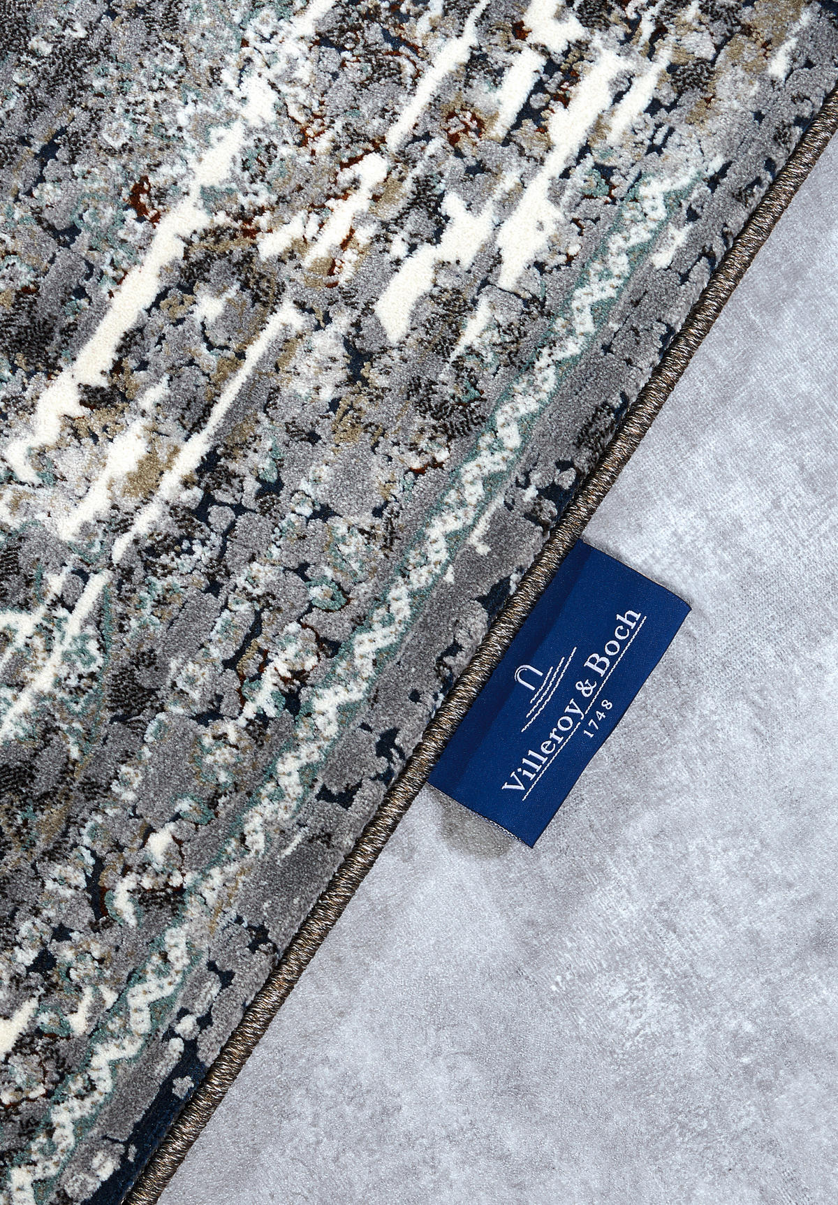 VINTAGE-TEPPICH 115/170 cm Kollektion 1809 Braun, Multicolor  - Multicolor/Braun, Design, Kunststoff/Textil (115/170cm) - Villeroy & Boch