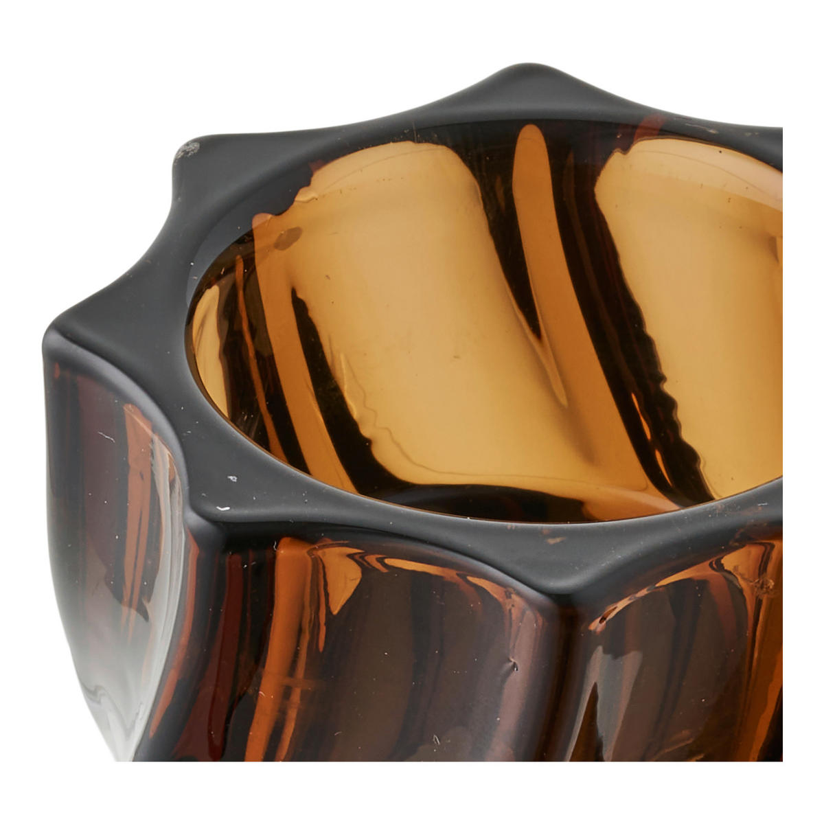 LJUSSTAKE SET  - brun, Basics, glas