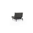 SESSEL Grau - Ulmefarben/Dunkelbraun, Design, Holz/Textil (90/79/115cm) - Innovation