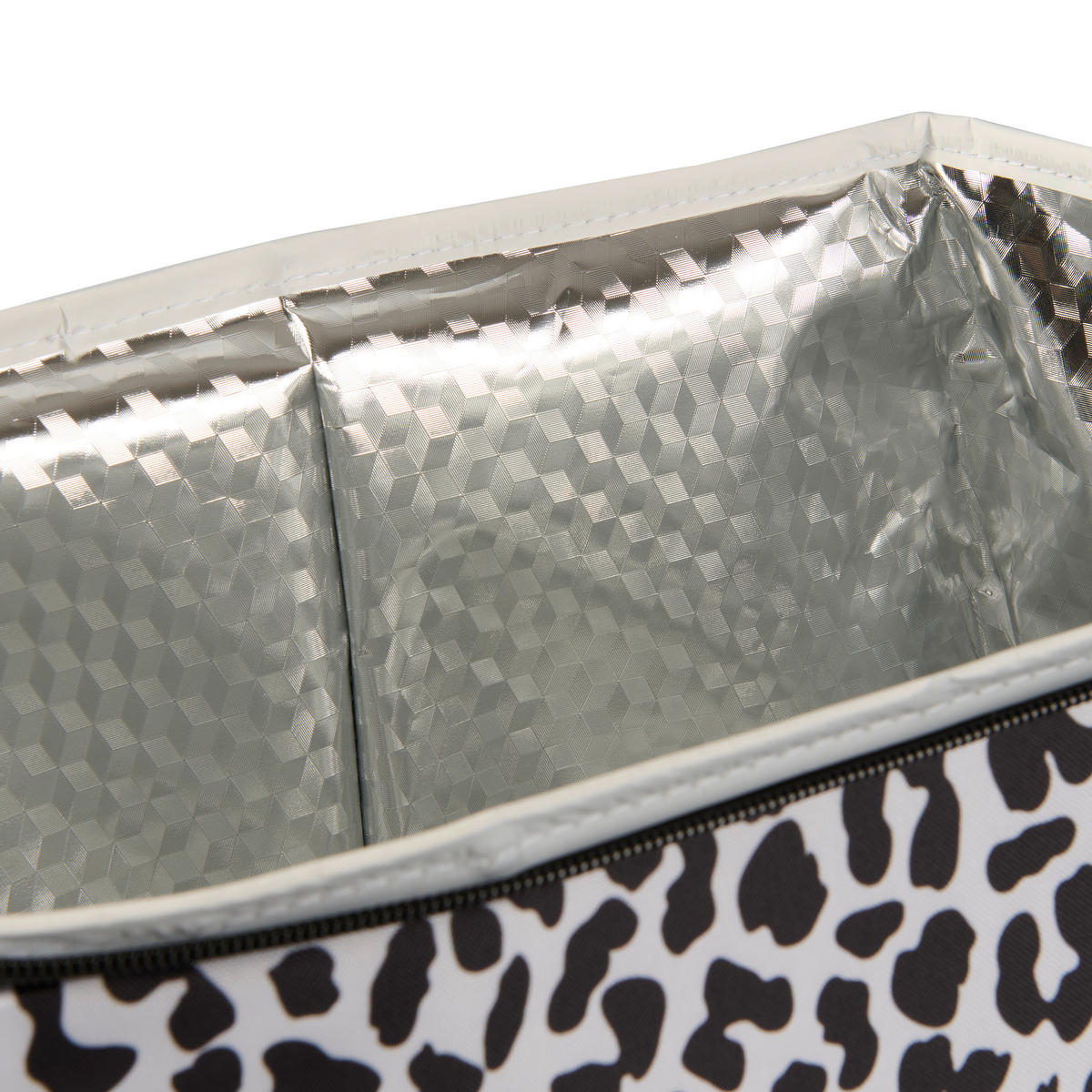 KÜHLBOX Leo Heart Schwarz, Weiß  - Schwarz/Weiß, Trend, Kunststoff (29/27/18cm)