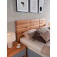 POLSTERBETT Matratze, Lattenrost, Bettkasten Grau, Buchefarben 160/200 cm  - Buchefarben/Weiß, Design, Holz/Textil (160/200cm) - Valnatura