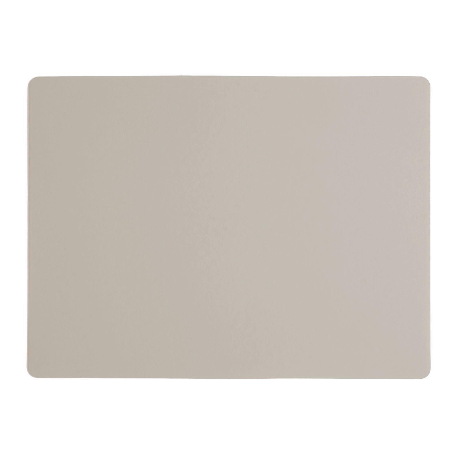 TISCHSET Leder Graubraun  - Graubraun, Basics, Leder (40/30/0.2cm)