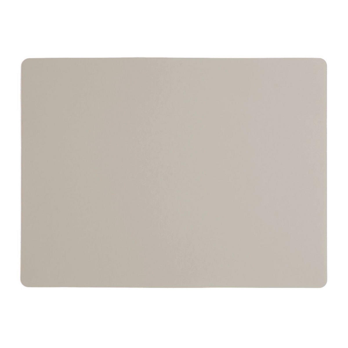 TISCHSET Leder Graubraun  - Graubraun, Basics, Leder (40/30/0.2cm)