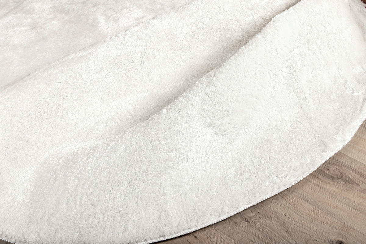 FLACHWEBETEPPICH 200 cm Weiß  - Weiß, LIFESTYLE, Textil (200cm) - P & B
