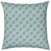 KOPFKISSENBEZUG Cornflower double 80/80 cm  - Türkis/Grün, Basics, Textil (80/80cm) - Joop!