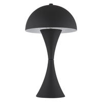 TISCHLEUCHTE 20/36,1 cm   - Schwarz, Design, Kunststoff/Metall (20/36,1cm) - Globo