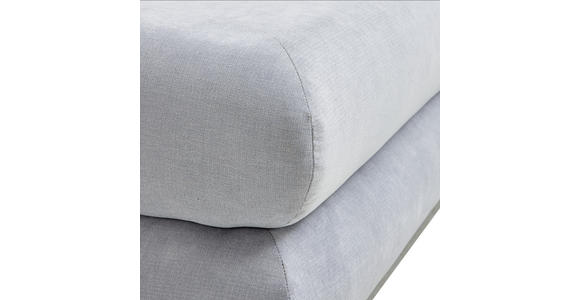 SCHLAFSOFA Mikrofaser Hellblau - Chromfarben/Hellblau, Design, Kunststoff/Textil (196/74/90cm) - Carryhome