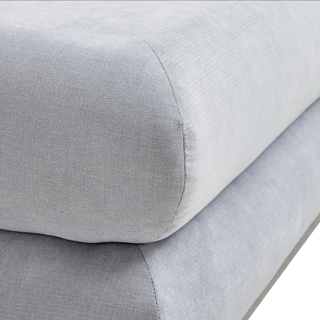 Thumbnail - Carryhome Schlafsofa, Hellblau, Textil, 2-Sitzer, Füllung: Schaumstoff, 196x74x90 cm, Stoffauswahl, Liegefunktion, Rücke...