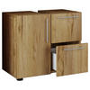 WASCHBECKENUNTERSCHRANK 61/51/32 cm  - Honigeiche/Eichefarben, MODERN, Holzwerkstoff (61/51/32cm) - MID.YOU