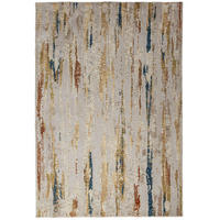 WEBTEPPICH  Wohnzimmer 200/300 cm Deriva Grau rechteckig  - Grau, Basics, Kunststoff/Textil (200/300cm) - Flair Rugs