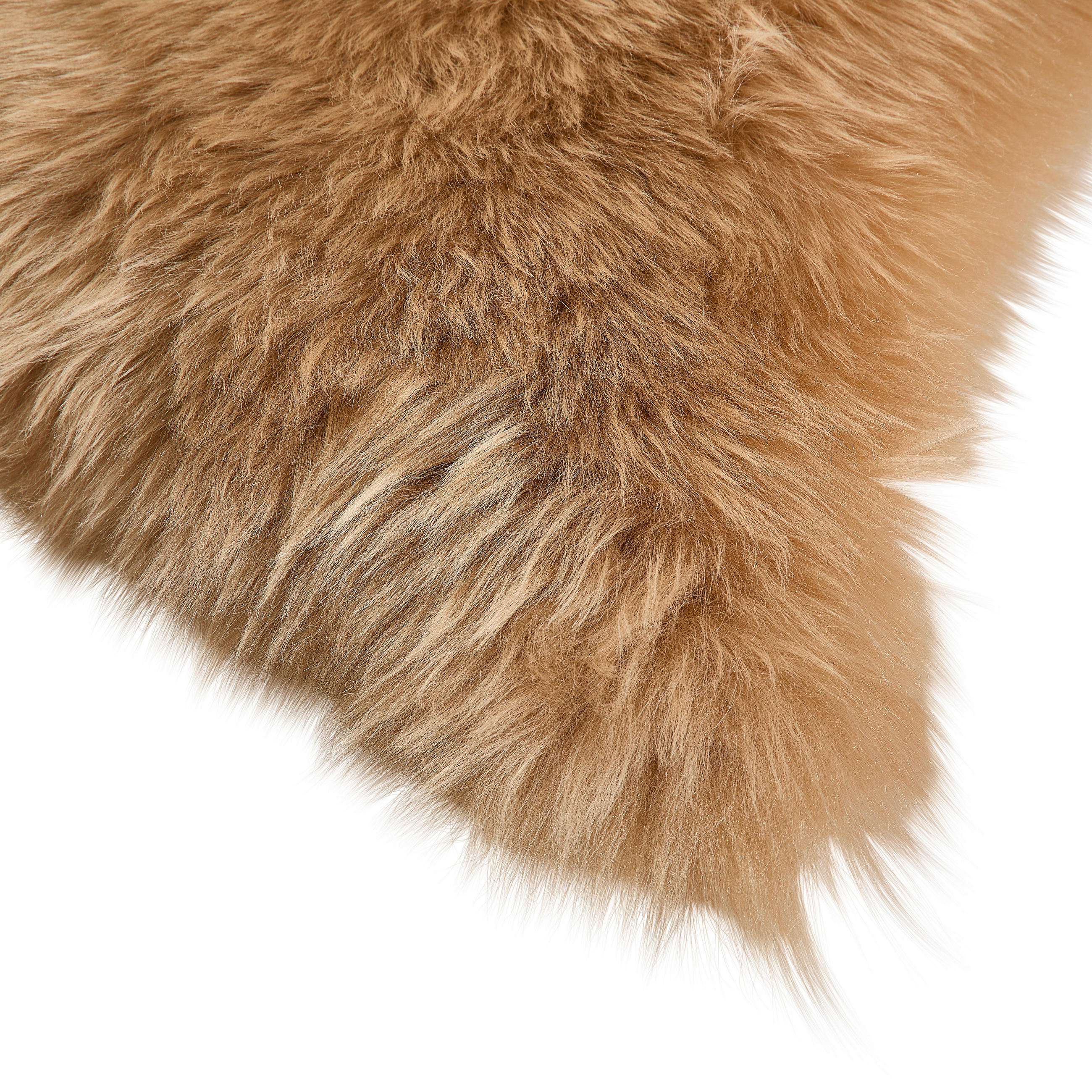 Thumbnail - Linea Natura Schaffell, Hellbraun, Fell, Tierform, 60x90 cm, Oeko-Tex® Standard 100, für Fußbodenheizung geeignet, pfleg...