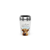 COFFEE-TO-GO-BECHER 0.250 L  - Multicolor, Basics, Metall (8.2/8.2/14cm)