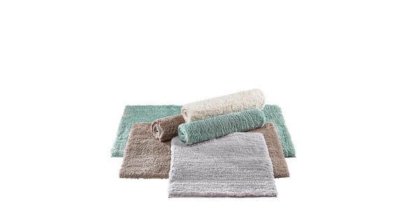 BADEMATTE 60/60 cm Weiß - Weiß, Basics, Kunststoff/Textil (60/60cm) - Ambiente