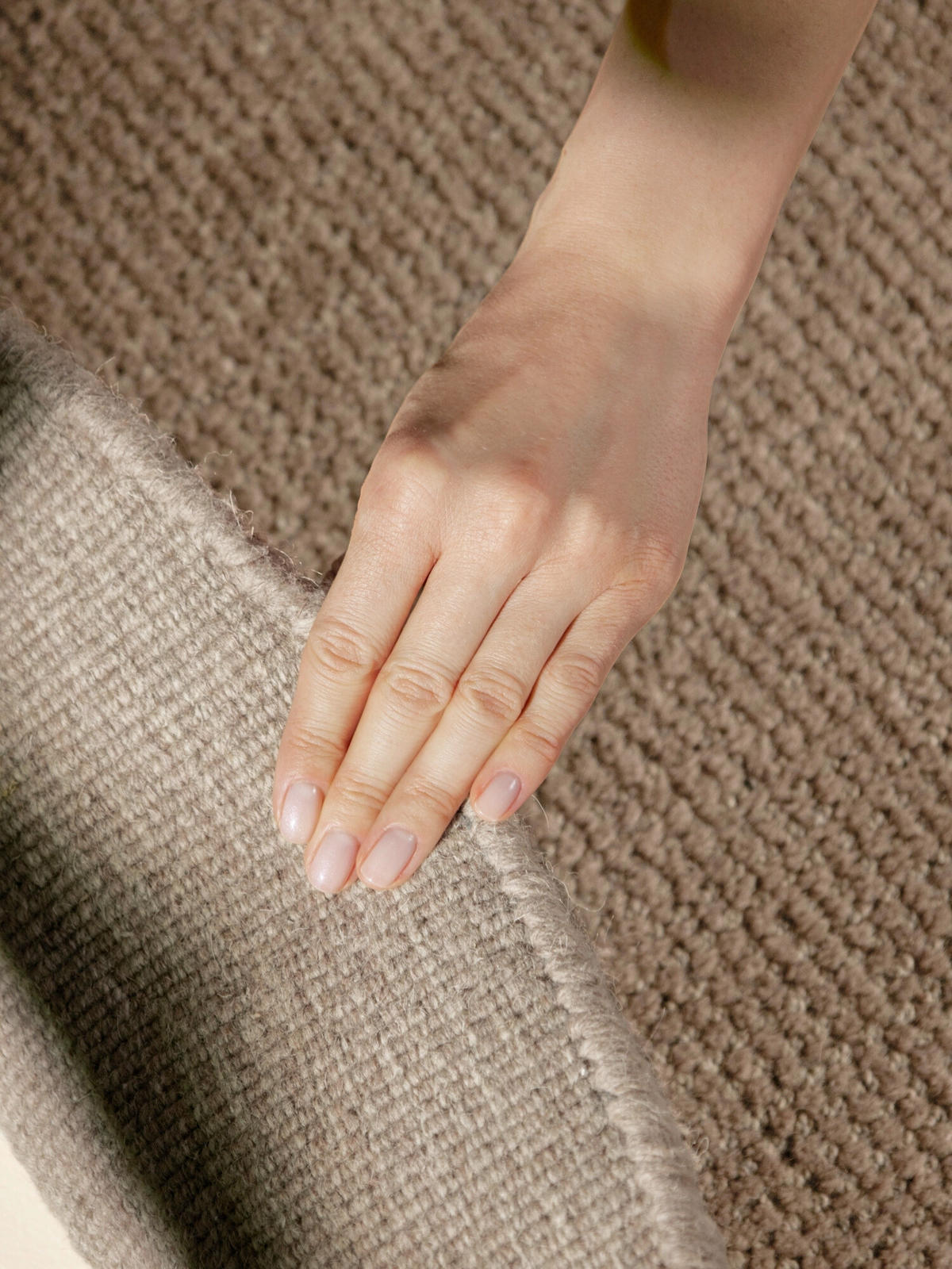 WOLLTEPPICH 160 cm Greenwich Beige rund  - Beige, Basics, Textil (160cm) - Ted Baker