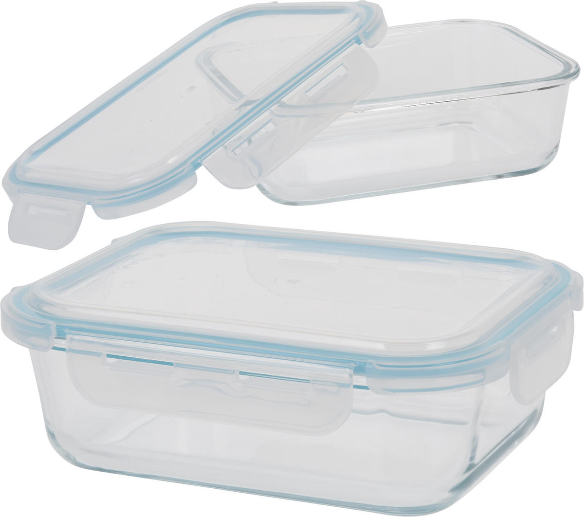 MATLÅDA 1 l  - transparent, Basics, glas/plast (20,5/6,5/15,5cm)