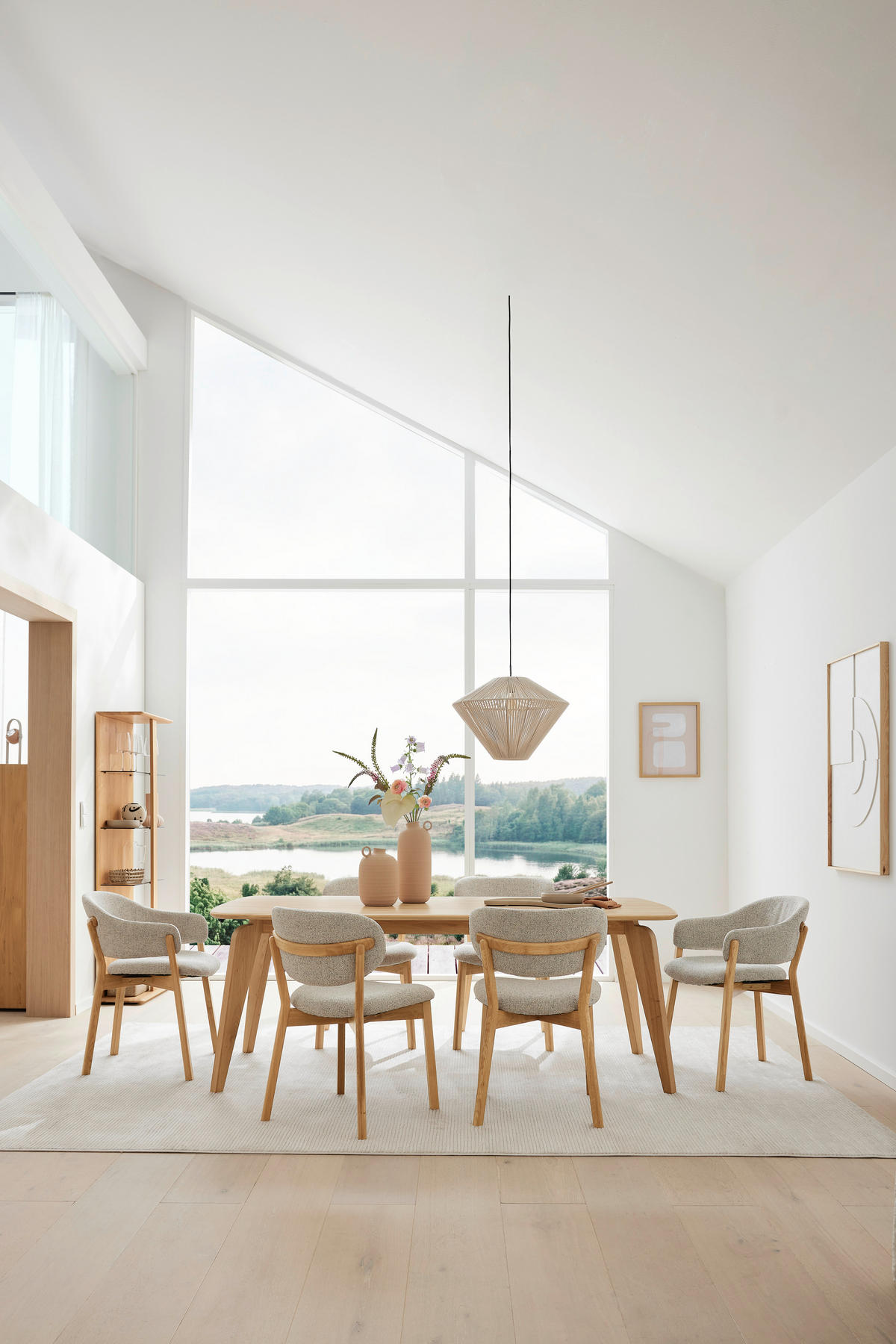 ESSTISCH 180/95/76 cm Echtholz  Holz in verschiedenen Größen erhältlich Eichefarben  - Eichefarben, Design, Holz (180/95/76cm) - Musterring