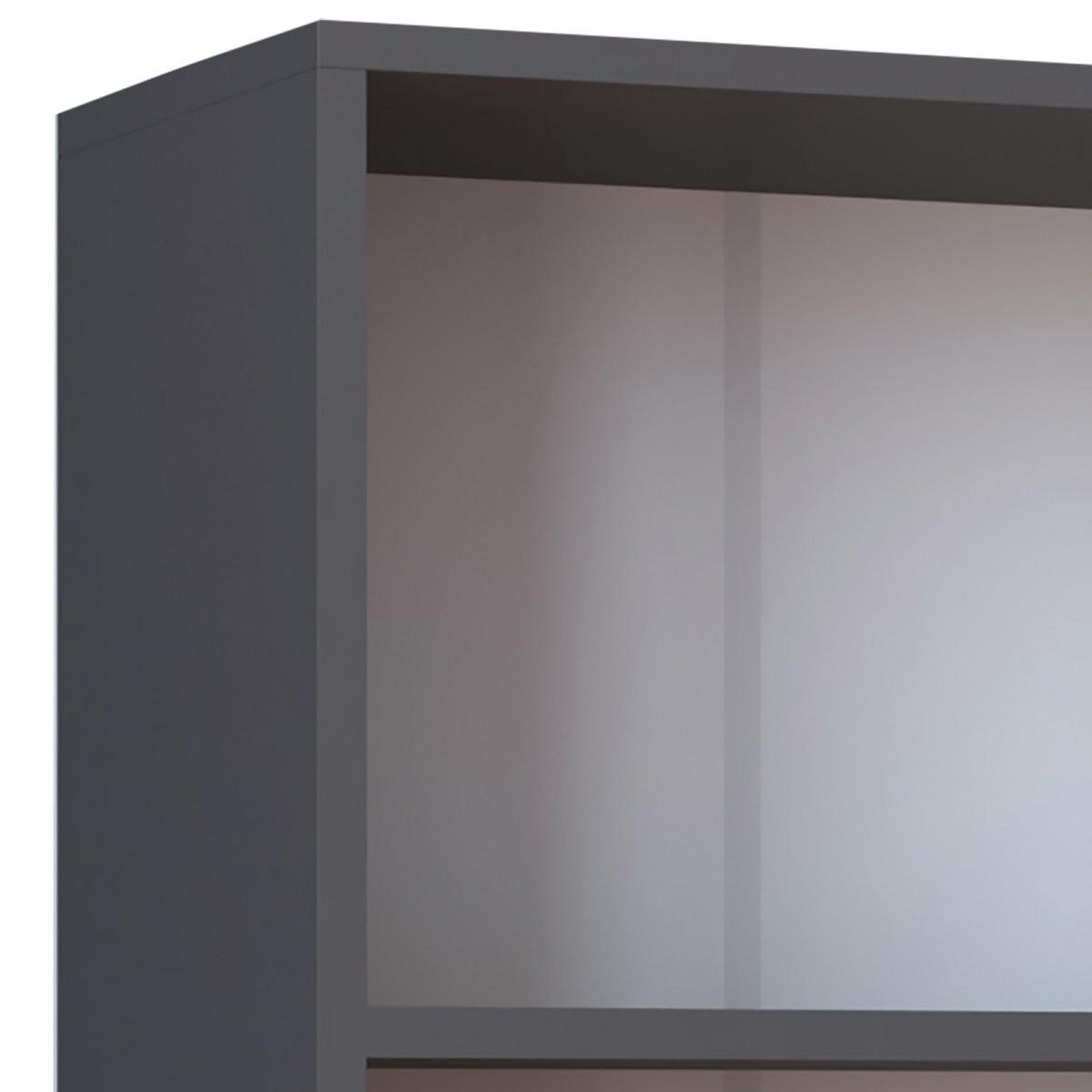 REGAL  56/114/30 cm Anthrazit  - Anthrazit, MODERN, Holzwerkstoff (56/114/30cm) - MID.YOU